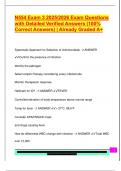 N554 Exam 3 2025&sol;2026 Exam Questions  with Detailed Verified Answers &lpar;100&percnt;  Correct Answers&rpar; &vert; Already Graded A&plus;