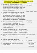 ITE 152 EXAM 1 STUDY GUIDE QUESTIONS WITH ALL CORRECT & VERIFIED ANSWERS