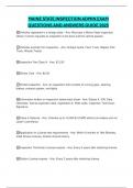 MAINE STATE INSPECTION ADMIN EXAM QUESTIONS AND ANSWERS GUIDE 2025