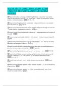 MAINE STATE INSPECTION ADMIN EXAM VERIFIED TEST BANK AND STUDY GUIDE 2024&sol;2025