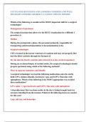 CST ACTUAL EXAM &ndash; QUESTIONS AND ANSWERS &vert; VERIFIED AND WELL DETAILED ANSWERS &vert; PLUS RATIONALES &vert; DOWNLOAD AND PASS &vert; LATEST EXAM UPDATE 2026&sol;2027