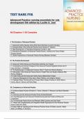 Advanced Practice Nursing Essentials for Role Development &ndash; 5th Edition &ndash; Lucille A&period; Joel &ndash; Complete Test Bank &lpar;Chapters 1&ndash;30&rpar;