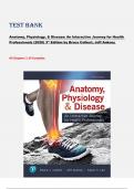 Anatomy&comma; Physiology&comma; & Disease&colon; An Interactive Journey for Health Professionals 3rd Edition &lpar;2020&rpar; &ndash; Bruce Colbert & Jeff Ankney &ndash; Complete Test Bank for All Chapters &lpar;1&ndash;19&rpar;