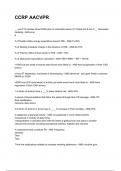 CCRP AACVPR NEWEST 2025&sol;2026 ACTUAL COMPLETE QUESTIONS AND CORRECT DETAILED ANSWERS &lpar;VERIFIED ANSWERS&rpar; &vert;ALREADY GRADED A&plus;