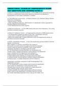 CORRECTIONAL COUNSELOR COMPREHENSIVE EXAMS 2025 QUESTIONS AND ANSWERS RATED A&plus;