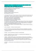 CORRECTIONAL COUNSELOR EVALUATION EXAMS 2025 QUESTIONS AND ANSWERS RATED A&plus;