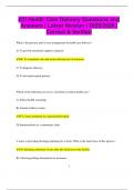 ATI Health Care Delivery Questions and Answers &vert; Latest Version &vert; 2025&sol;2026 &vert;  Correct & Verified