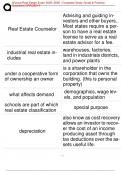 Arizona Real Estate Exam 2025&ndash;2026 &vert; Complete Study Guide & Practice  Questions GRADED A 