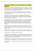 LIRR BLOCK OPERATOR 2025 QUESTIONS AND ANSWERS RATED A&plus;