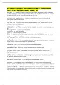 LIRR BLOCK OPERATOR COMPREHENSIVE EXAMS 2025 QUESTIONS AND ANSWERS RATED A&plus;