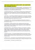 LIRR BLOCK OPERATOR EXAMS SCRIPT 2025 QUESTIONS AND ANSWERS RATED A&plus;