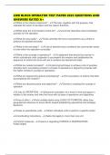 LIRR BLOCK OPERATOR TEST PAPER 2025 QUESTIONS AND ANSWERS RATED A&plus;