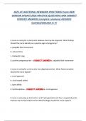 2025 ATI MATERNAL NEWBORN PROCTORED Exam NEW  VERSION UPDATE 2025 PRACTICE QUESTIONS AND CORRECT  VERIFIED ANSWERS &lpar;complete solutions&rpar; ASSURED  SUCCESS&sol;GRADED A&plus;&excl;&excl;&excl; 
