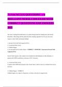 75 Free NCLEX QUESTIONS - c&sol;o BRILLIANT NURSE&period;COM EXAM WITH CORRECT QUESTIONS AND ANSWERS 2025