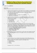 Test Bank for Maternal-Newborn Nursing the Critical Components of Nursing Care&comma; 3rd Edition&comma; Roberta&period;