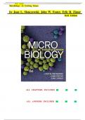 Test Bank For Microbiology An Evolving Science&comma; 6th Edition&period; By John Foster&comma; Erik R&period; Zinser & Joan Slonczewski&period;ISBN&semi;9780393923216  All Chapters Fully Covered&vert;Verified Questions and Answers&vert; GRADED A&plus;&period;