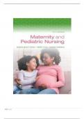 Test Bank for Maternity and Pediatric Nursing&comma; 5th Edition Author&colon;Susan Ricci&comma; Terri Kyle&comma; Susan Carman&period; All Chapters Covered&vert; 100&percnt; Verified Answers&vert; Latest Edition 2025&vert; ISBN- 978-1975220419 &emsp;