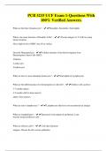 PCB 3233 UCF Exam 1-Questions With 100&percnt; Verified Answers&period;