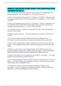 MENDIX ADVANCED EXAMS SCRIPT 2025 QUESTIONS AND ANSWERS RATED A&plus;