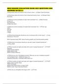 NBCE BOARDS EVALUATION EXAM 2025 QUESTIONS AND ANSWERS RATED A&plus;
