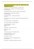 NBCE BOARDS REVISION EXAM 2025 QUESTIONS AND ANSWERS RATED A&plus;