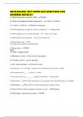 NBCE BOARDS TEST PAPER 2025 QUESTIONS AND ANSWERS RATED A&plus;