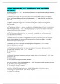 NGWA EXAMS SET 2025 QUESTIONS AND ANSWERS RATED A&plus;
