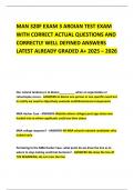MAN 320F EXAM 3 AROIAN TEST EXAM WITH CORRECT ACTUAL QUESTIONS AND CORRECTLY WELL DEFINED ANSWERS LATEST ALREADY GRADED A&plus; 2025 &ndash; 2026