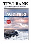 TestBank for Auditing A Practical Approach&comma; 4th Canadian Edition 4th Edition&comma; Kindle Edition