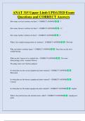 ANAT 315 Upper Limb UPDATED Exam  Questions and CORRECT Answers 