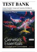 Genetics Essentials&colon; Concepts and Connections 5th Edition  Questions and Answers 