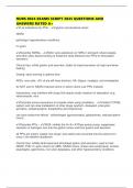 NURS 8024 EXAMS SCRIPT 2025 QUESTIONS AND ANSWERS RATED A&period;pdf