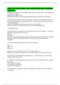 NURS660 EXAM SCRIPT 2025 QUESTIONS AND ANSWERS RATED A&plus;