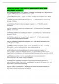 NURS660 EXAM TEST PAPER 2025 QUESTIONS AND ANSWERS RATED A&plus;