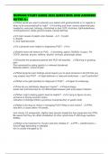 NURS660 STUDY GUIDE 2025 QUESTIONS AND ANSWERS RATED A&plus;