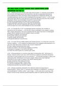 PN HESI PEDS STUDY GUIDE 2025 QUESTIONS AND ANSWERS RATED A&plus;