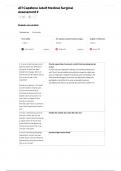 ATI Capstone Adult Medical Surgical Assessment 2 QUESTIONS WITH VERIFIED ANSWERS