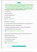 VET 91 FINAL EXAM 2025 QUESTIONS WITH 100&percnt;  SOLVED ANSWERS&sol;NEWEST UPDATE Questions and  Correct Answers&sol; Latest Update &sol; Already Graded 