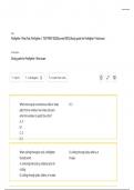 Firefighter 1 Final Test&comma; Firefighter 1&comma;  TEST PREP 2025&lpar;Scored 100&percnt;&rpar;&sol;Study guide for Firefighter 1 final exam  Description  Study guide for Firefighter 1 final exam