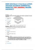 NRNP 6552 Week 11 Final Exam LATEST  2025&sol;2026 ACCURATE SUMMER COMPLETE FULL LENGTH EXAM WITH ANSWERS