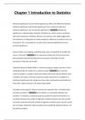 Chapter 1 Introduction to Statistics&period;