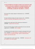 UTAH ESTHETICS INSTRUCTOR EXAM NEWEST 2025 ACTUAL EXAM&vert; COMPLETE 150 QUESTIONS AND CORRECT DETAILED ANSWERS &lpar;VERIFIED ANSWERS&rpar; &vert;ALREADY GRADED A&plus; &lpar;NEW&excl;&excl;&rpar;