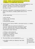 CIS105 - FINAL EXAM QUESTIONS WITH ALL CORRECT & VERIFIED ANSWERS