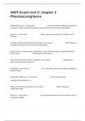 ABPI Exam Unit 4&colon; chapter 3 Pharmacovigilance Questions And Correct Verified Answers Guaranteed Success&period;