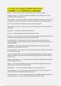 CIT 105 CH 4 QUESTIONS WITH ALL CORRECT & VERIFIED ANSWERS