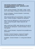 new jersey american academy of micropigmentation exam  questions with complete solutions