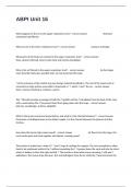 ABPI Unit 16 Advanced Test Questions And Correct Answers Graded A&plus;&period;