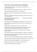 RPD FINAL EXAM QUESTIONS & ANSWERS