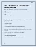 310T Practice Exam &num;2 &lpar;136 Q&A&rpar; 100&percnt; Verified&vert; A&plus; Score&period;