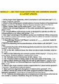 MODULE 1 - DEX TEST EXAM QUESTIONS AND ANSWERS GRADED A&plus; LATEST UPDATE&period;